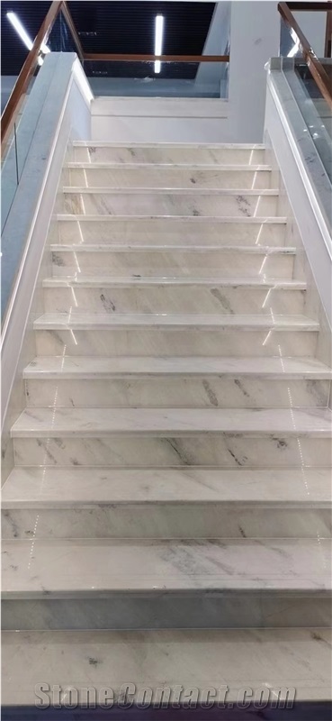 Arctic Blue Sky Marble Lay Out Tile For Floor Wall Hotel Project