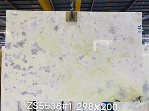 Arctic Blue Sky Marble Lay Out Tile For Floor Wall Hotel Project