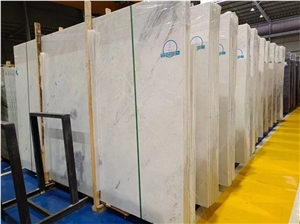 Beautiful Sky Line Blue White Gold Slab Marble Slab