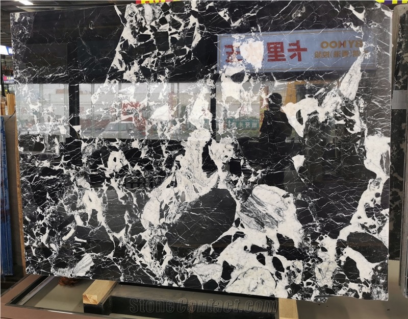 Calacatta Black Marble, Calacutta Nero Slabs