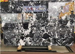Calacatta Black Marble, Calacutta Nero Slabs