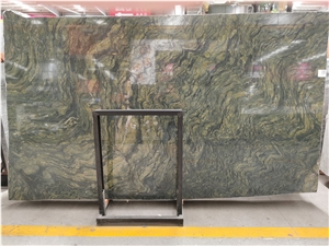Green River Veins Marble Pattern Slabs For Project