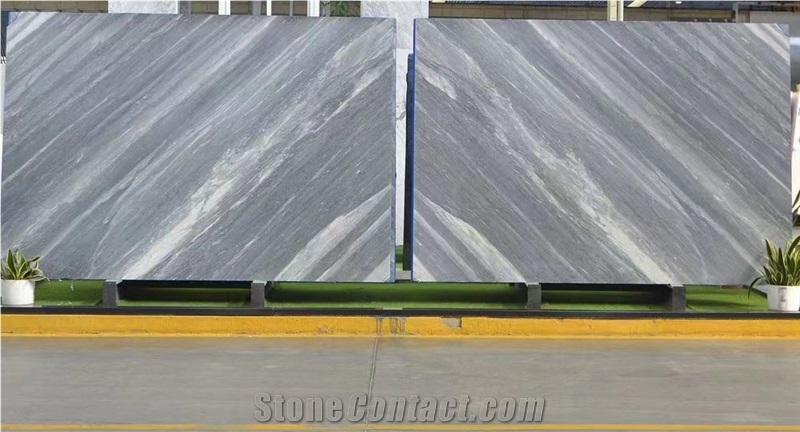 Italy Florence Grey Marble Bardiglio Carrara Slabs
