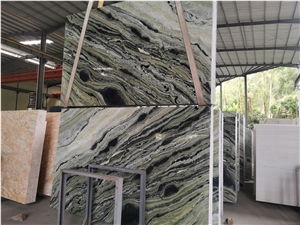 Jade Clouds Marble Jade Green Raggio Verde Emerald Jade Slab