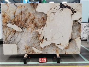 Luxury Stone Pandora White Granite Slabs