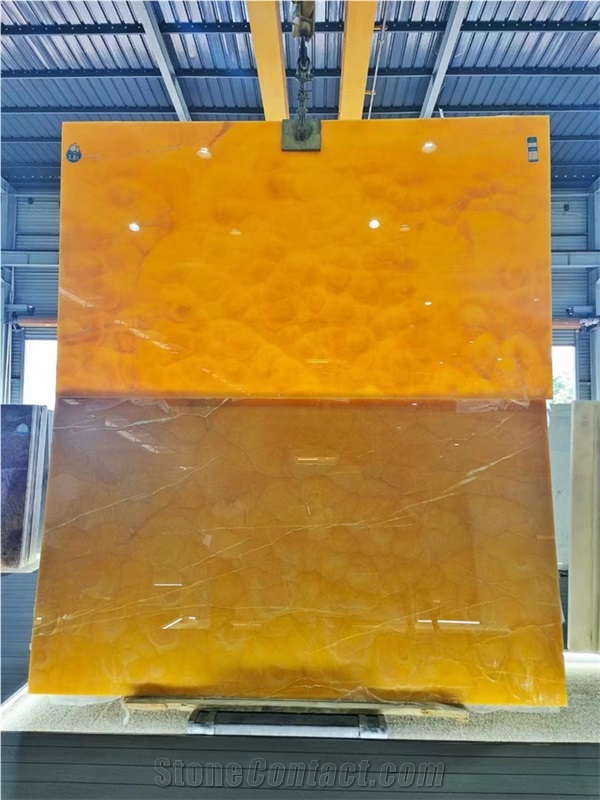 Nonopaque Onyx Natural Pure White Onyx Slab For Wall
