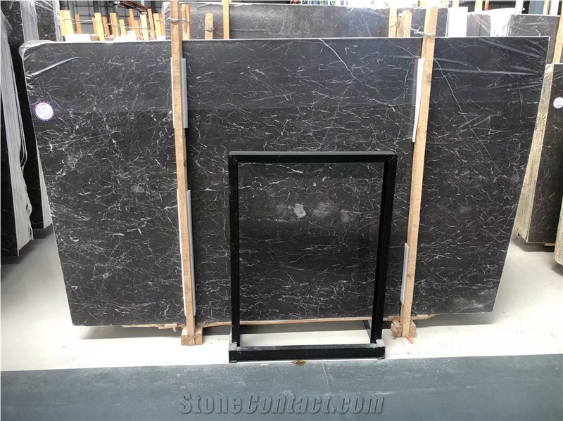 Olive Gray Marble Dark Grey Slabs With White Veins