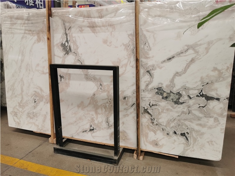 Orchid Jade Marble,Bianco Picasso,Picasso Crystal Slabs