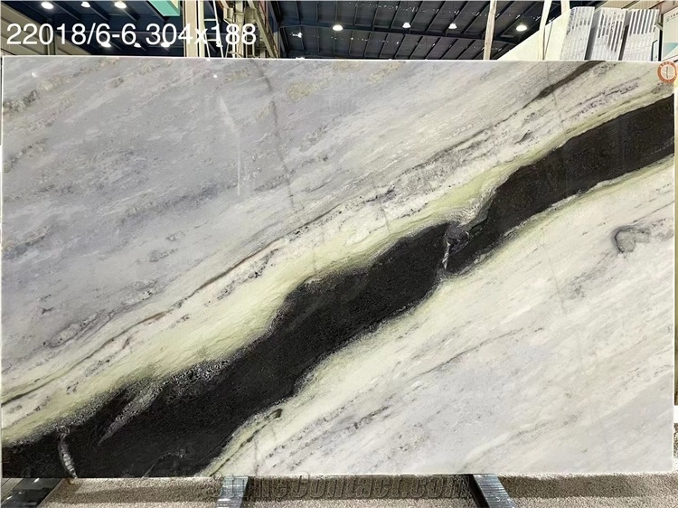 Panda White Color Big Slab For Wall Background