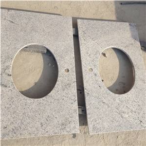 Polished Kashmir White Granite Slabs