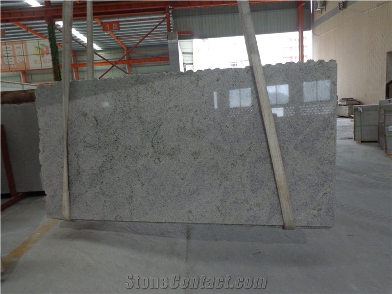 Polished Kashmir White Granite Tiles