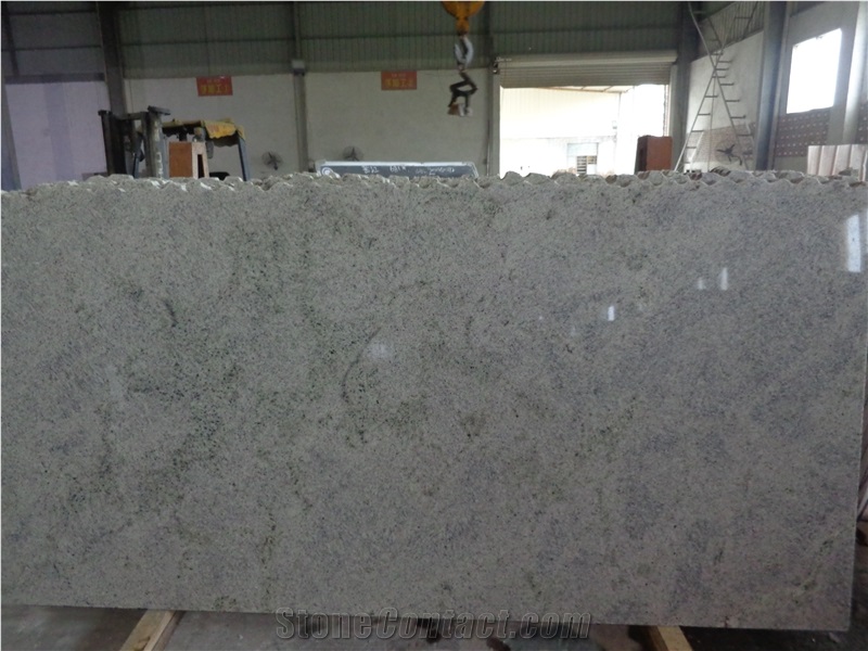 Polished Kashmir White Granite Tiles