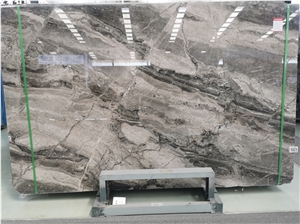 Venetian Brown Marble Slab Black Grey Natural Color Polished Venetian Brown Marble Slab Black Grey Natural Color Polished