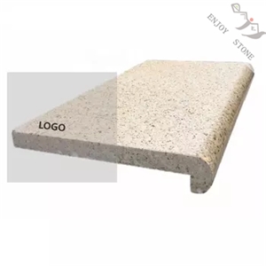 G682 Swimming Pool Paver Pool Coping, Stone Deck Pool Edge