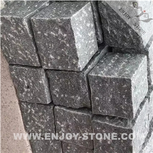 G684 Black Large Block Granite Cobblestone