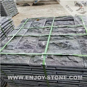 Mushroom, Natural Split G612 Olive Green Granite Tiles