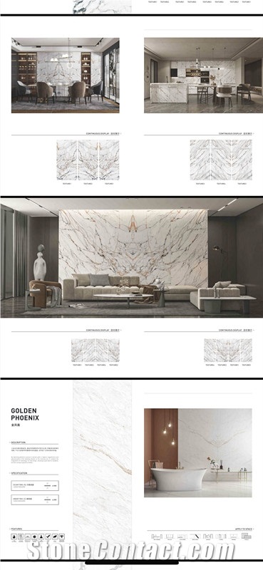 Calacatta White Sintered Stone