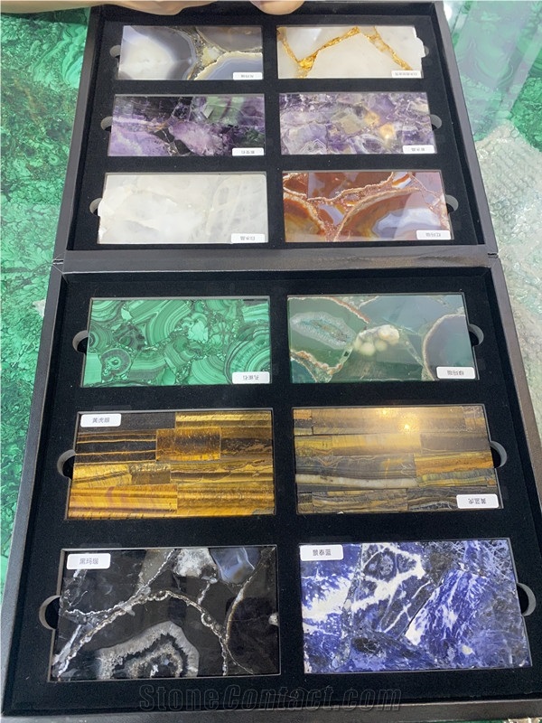Gemstone- Semiprecious Stone Slabs