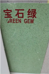 Green Quartz, Engineered Stone, Green Gem