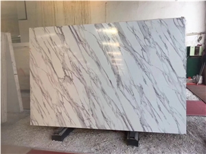 Hot Sale! Calacatta White Quartz Artificial Tiles,Best Price