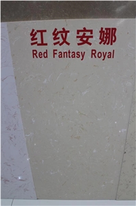 Red Artificial Marble, Red Fantasy Royal