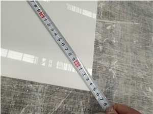 Super Pure White Artificial Marble Engineer Stone Quartz