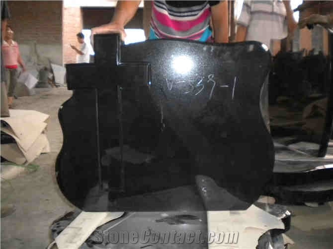 Best Price, Black Tombstone& Gravestone,Customer Design