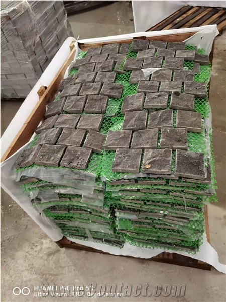Black Basalt Paving Stone Cobble Stone On Net