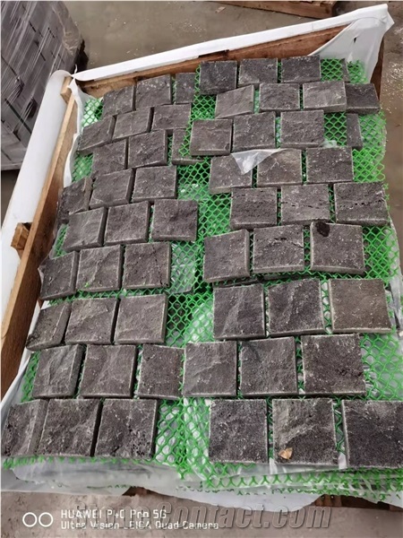 Black Basalt Paving Stone Cobble Stone On Net