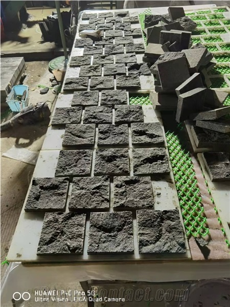 Black Basalt Paving Stone Cobble Stone On Net