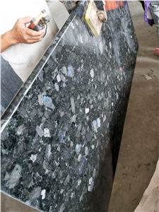 Blue Opal Blue Volga Granite Step Stairs Edge Bullnose