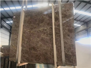 Crystal Light Coffee Brown Emperador Marble Slabs & Tiles