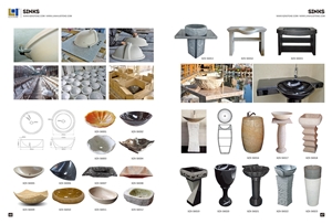 G682 Granite Bathroom Countertops, Customer Size