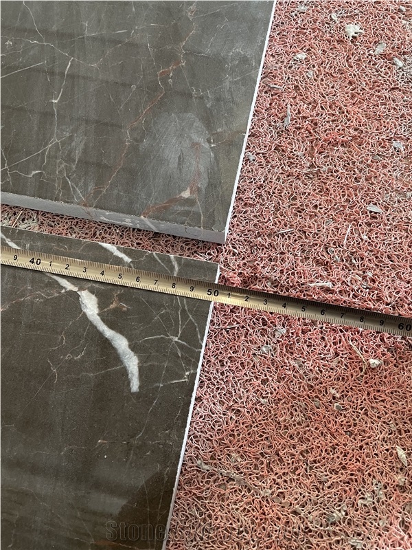 Gold Jade Brown /Black Marble Slabs Floor Wall Tile