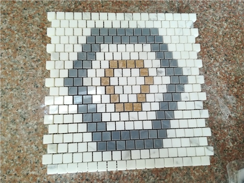 Hot Sale! Hexagon Mosaic Marble, Free Design, Customer Size