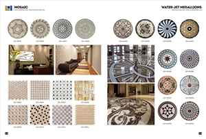 Hot Sale! Hexagon Mosaic Marble, Free Design, Customer Size