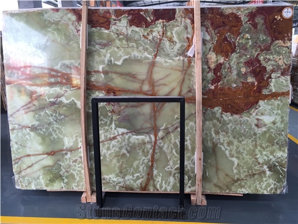 Onyx Tiles, Dark Green Onyx Slabs