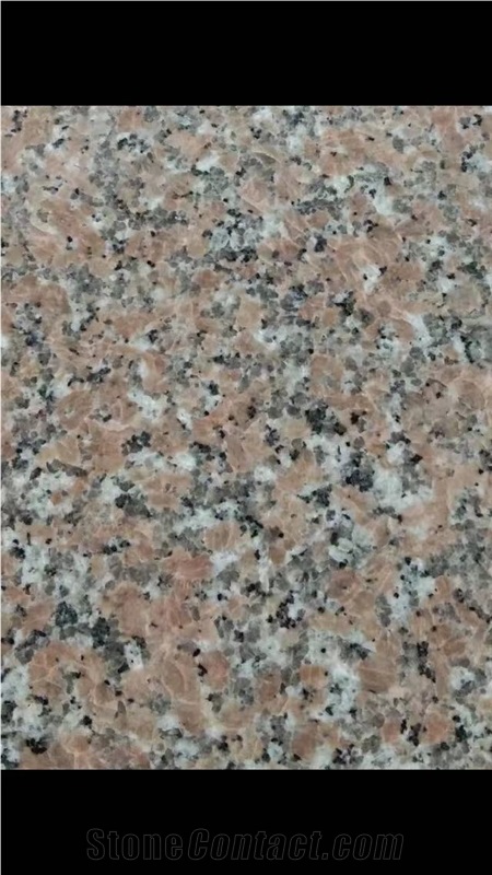 Pink Granite Slabs Tiles Factory Stock