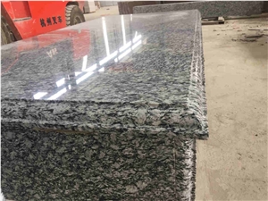Spray White Sea Wave Flower Granite Gravestones,Grey Spray White Sea Wave Flower Granite Gravestones,Grey