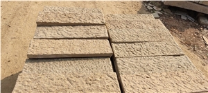 Yellow Beige Sandstone Slabs