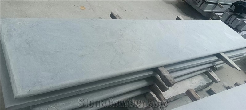 Blue Limestone Bath Tops