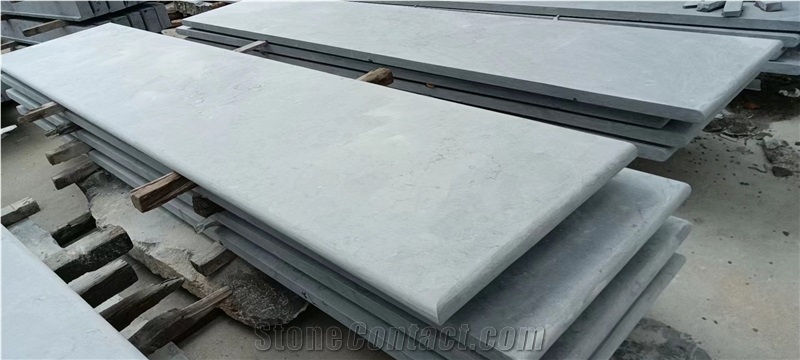 Blue Limestone Bath Tops