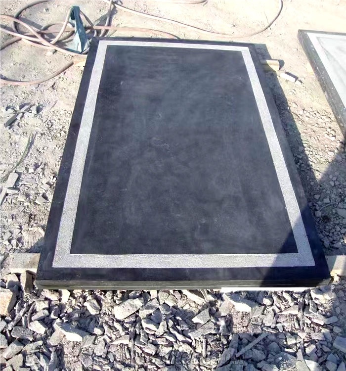 Blue Limestone Bath Tops