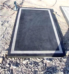 Blue Limestone Bath Tops