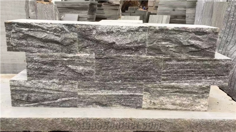 Dark Granite Wall Stone Nero Santiago Retaining Wall Blocks