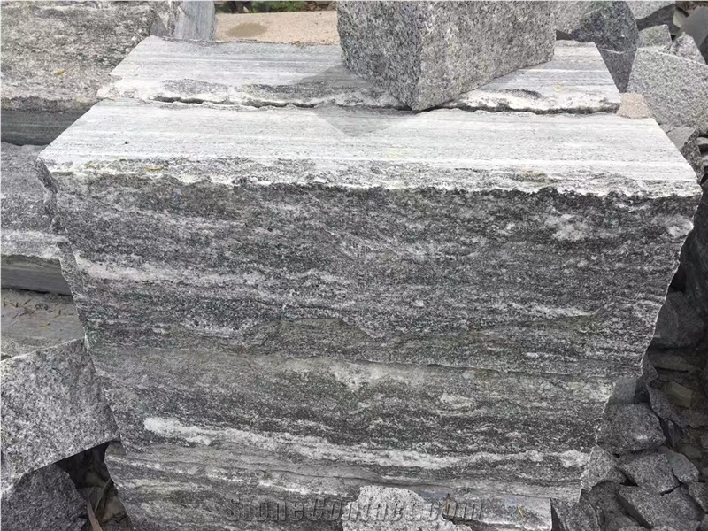 Dark Granite Wall Stone Nero Santiago Retaining Wall Blocks