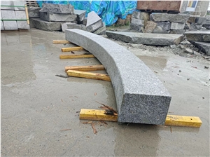 Granite Driveway Kerbs, Curved Lanscaping Kerbstone