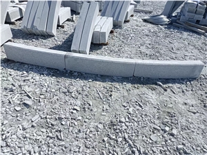 Granite Driveway Kerbs, Curved Lanscaping Kerbstone