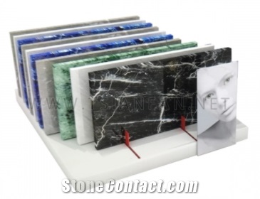 Artificial Stone Natural Quartz Stone Display Stand