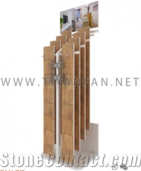 Custom Wood Floor Tile Sample Display Stand